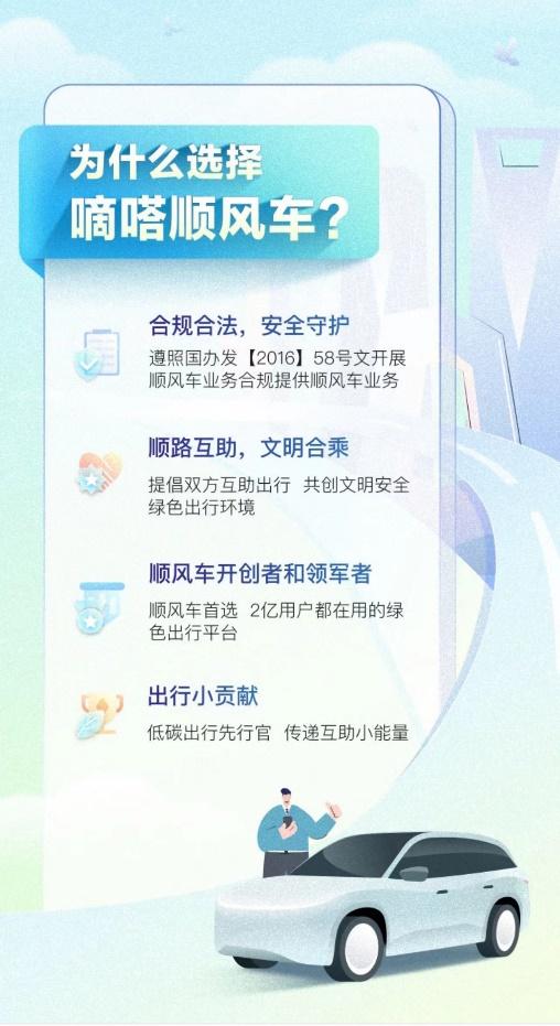 填补多场景下的共享出行空白 嘀嗒顺风车打造更快更优出行体验